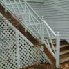 Herringbone Style Railing Bridgewater  Home