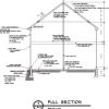 Full Sction Drawing of Barn Addition