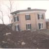 Octagon house moving and renovations. 
Washington, CT.  1996