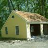 Washington, CT. SaltBox Garage Front View & East View W/O Overhead Doors
Designed and Built 2016
