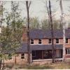 Farmhouse Colonial Design/Built Roxbury, CT. 1987
During construction view