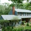 Farmhouse Colonial Completed view. Design-Built 1987