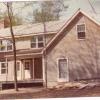 Two family rear porches during construction
