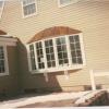 Bow Window with copper roof